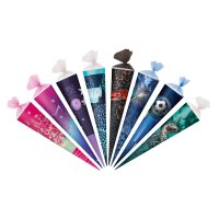 Zuckertüte/Schultüte 70cm rund 8 Motive sort.