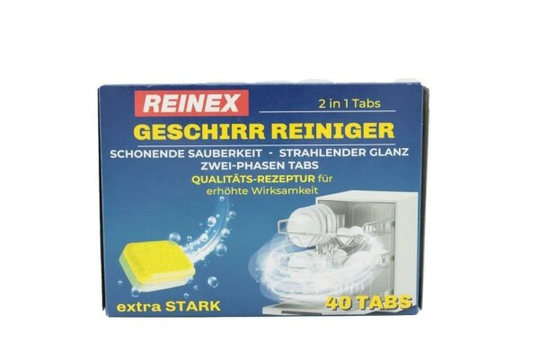 Geschirr-Reiniger Tabs 40er