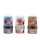 Selbstglanz Schuhcreme mit integriertem Schwamm 50ml 3-fach sortiert