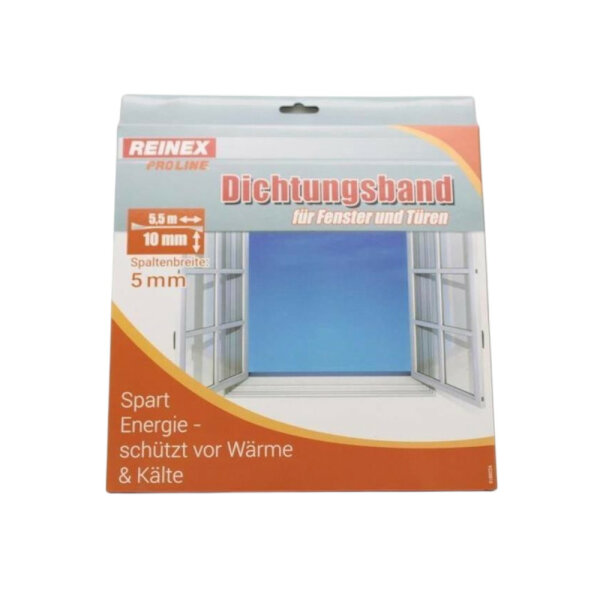 Dichtungsband für Fenster & Türen