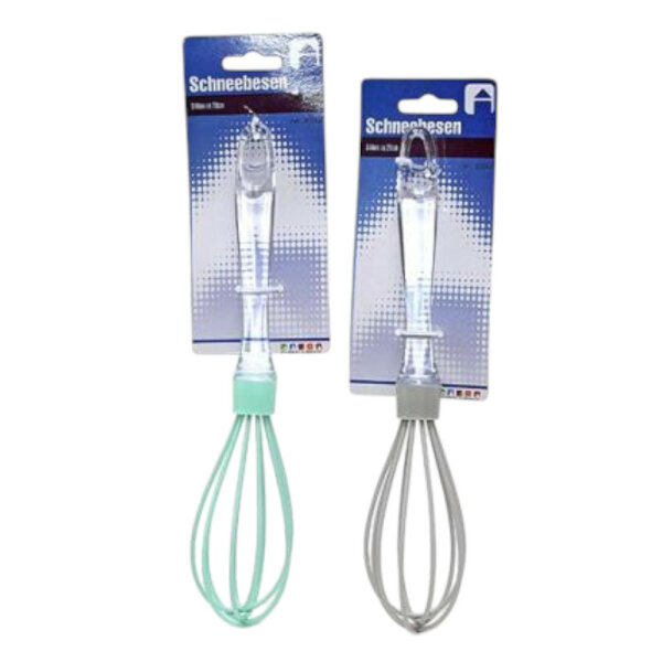 Schneebesen 26cm Silikon, sortiert