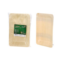 Teller 10er Pappelholz 20x12,5cm
