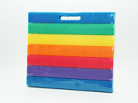 Knie-und Sitzkissen 34x29,5x2,7cm, Polyethylen, RAINBOW...
