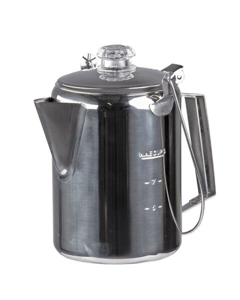 KAFFEEKANNE ST/STEEL M.PERCOLATOR (9 TASSEN) MIL-TEC