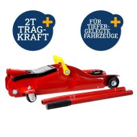 Rangierwagenheber Profi 2t rot