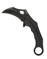 EINHANDMESSER G10 KARAMBIT SCHWARZ