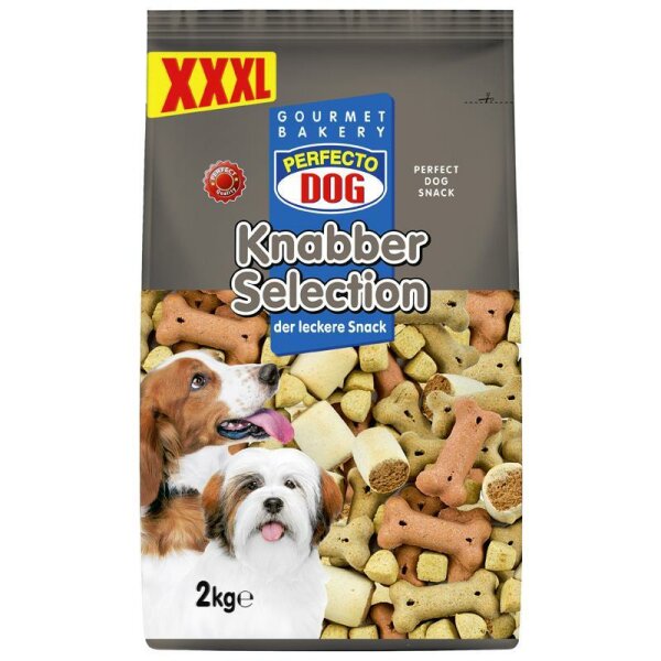 Perfecto Dog Backwaren Mix 2kg XXXL (4 Sorten-Mix)