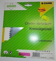 EDESSÖ C-V Kreissägeblatt hartverchromt...