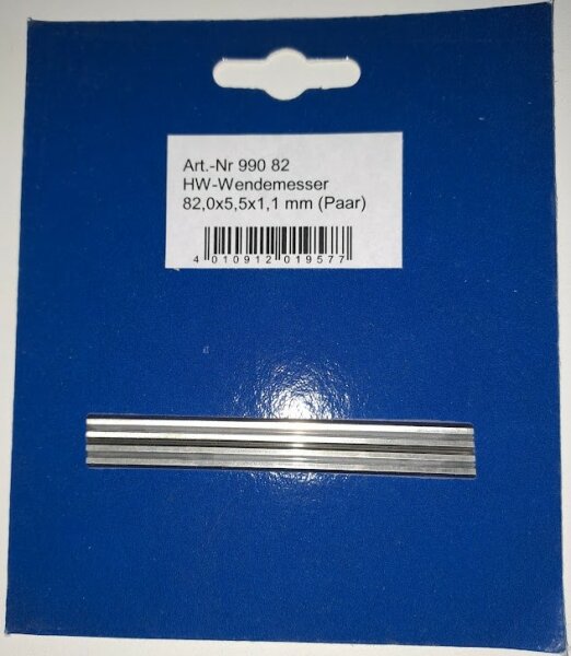 EDESSÖ HM-Wendemesser 82,0x5,5x1,1mm (Paar)