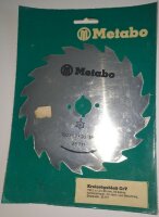 Metabo Kreissägeblatt CrV hartverchromt 150x1,2x20 mm; 18 Zähne 23 771