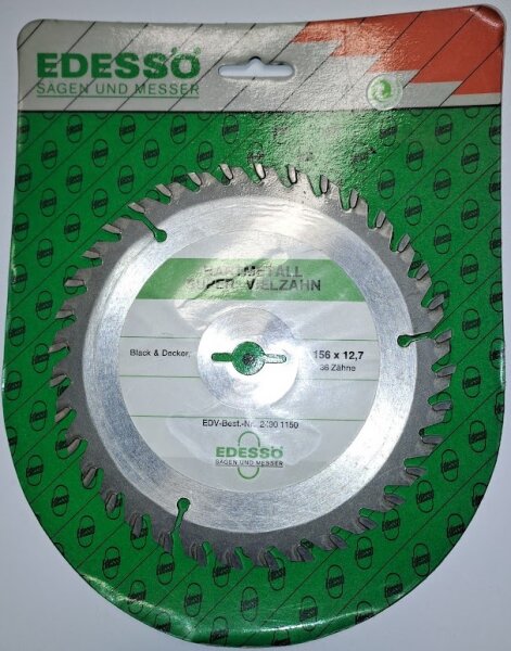 EDESSÖ Hartmetall Super-Vielzahn 156x12,7; 36 Zähne