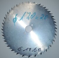 Kreissägeblatt 170x20 mm; 56 Zähne, 2...