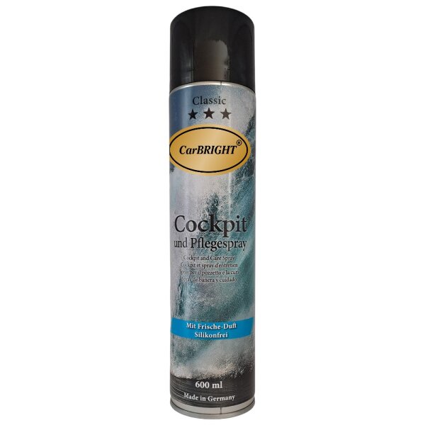 CarBRIGHT Cockpitspray/Pflegespray Fresh 600ml