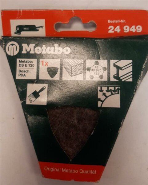 Metabo Haft Polierfilz DS E 130; 24 949