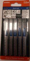 5 Stichsägeblätter "basic metal" 51/...
