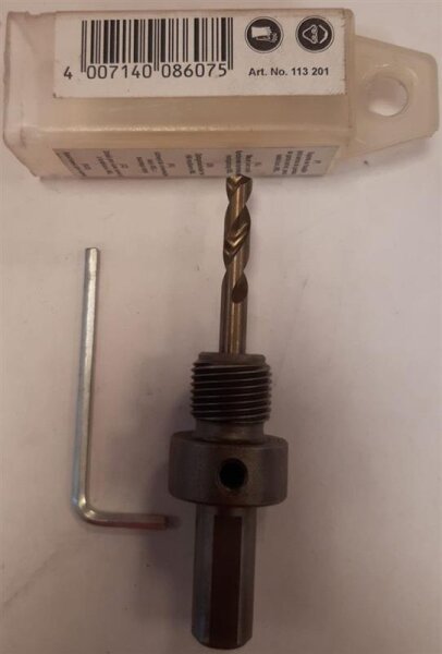 RUKO Aufnahmehalter für Hartmetall Mehrbereichslochsägen MBL