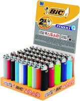 BIC Feuerzeug Maxi J26 neutral sortiert 807975