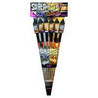Silber & Gold 6-tlg. Raketensortiment WECO