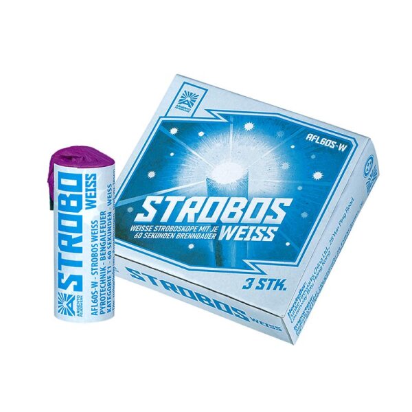 Strobos Weiss 3er Pack ARGENTO