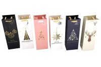 Flaschentasche "Modern Christmas Colorful"...