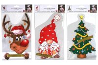 Gebäck- und Geschenktüte "3D" 4er,...