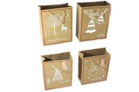 Geschenktüte "Merry Christmas" 26x32x12cm,...