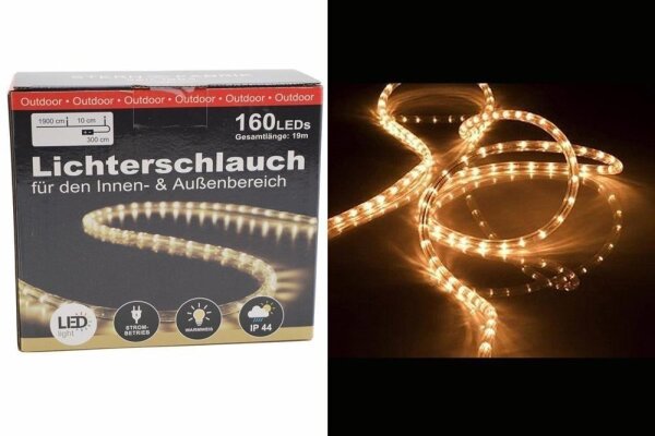 LED-Lichterschlauch 160er, IP44 In & Outdoor