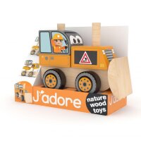 Jadore Bulldozer groß Holz