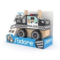 Jadore Polizei groß Holz