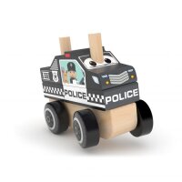 Jadore Polizei groß Holz