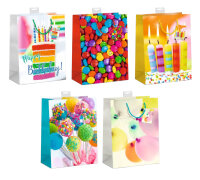 Geschenktüte groß 26x32x12cm versch. Motive...