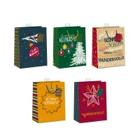 Geschenktasche WN mittel 18x23x10cm 5 Motive...
