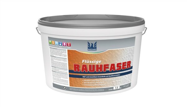 Flüssige Rauhfaser (Nassabriebklasse 3, DVK 2) 7,5kg