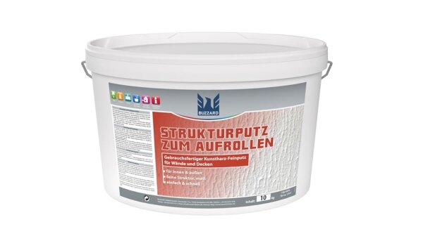 Strukturputz zum Aufrollen für innen/außen 10kg