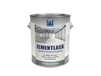 Zementlack sm. (Lb) RAL 7001 Silbergrau 2,5 Liter