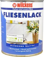 Fliesenlack Cremeweiß glänzend...