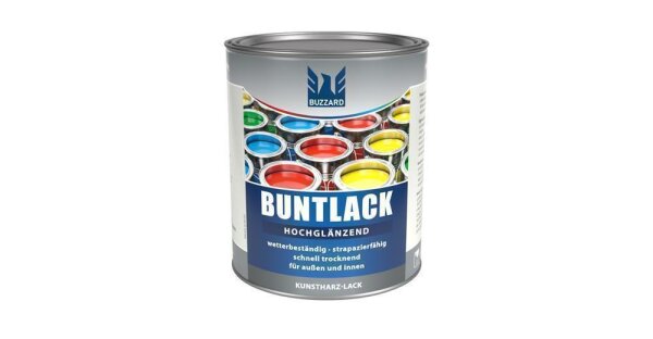 Hochglanz-Buntlack RAL 5010 Enzianblau lösemittelbasiert 375ml