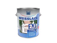 Hochglanz-Weißlack 2in1 hochgradig Weiß...