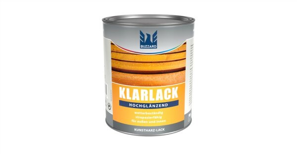 Hochglanz-Klarlack lösemittelbasiert 750ml