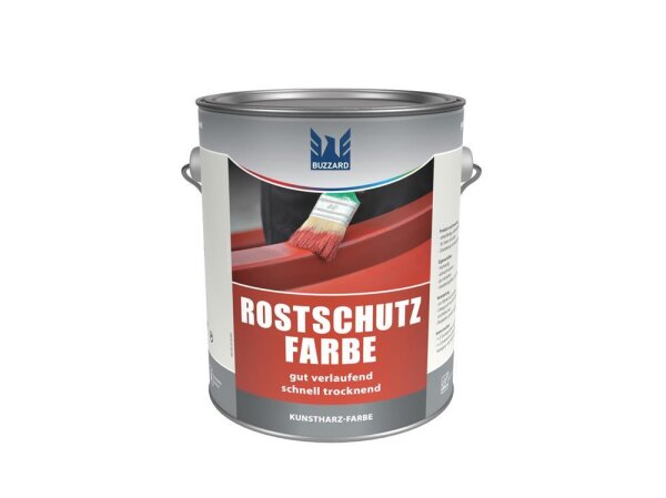 Rostschutzfarbe/-grund Grau lösemittelbasiert 2,5 Liter