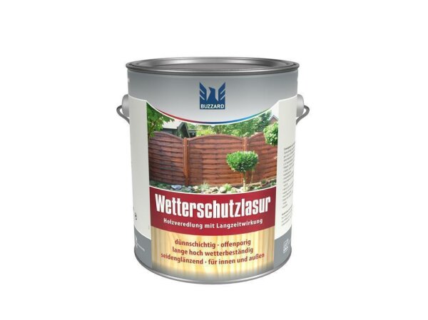 Wetterschutz-Lasur CL104 Ebenholz lösemittelbasiert 2,5 Liter