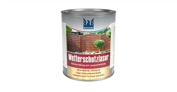 Wetterschutz-Lasur CL000 Farblos lösemittelbasiert 750ml