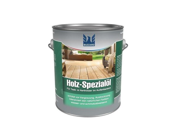 Holz-Spezialöl CL000 Farblos lösemittelbasiert 2,5 Liter