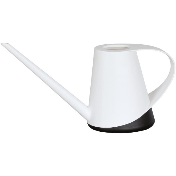 Blumenkanne/Gießkanne Capri ca. 1,3 Liter weiss Geli