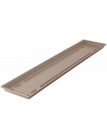 Blumenkasten-Untersetzer Standard ca. 80cm taupe