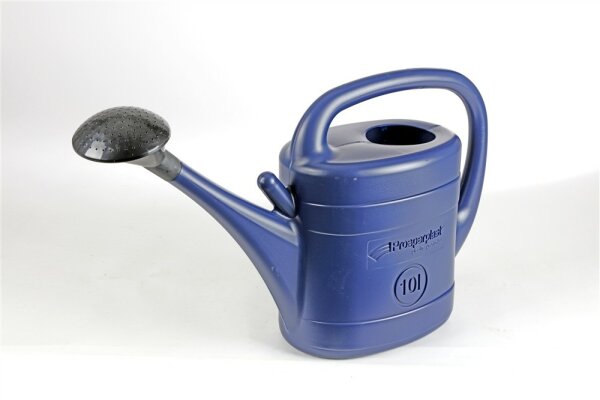Gießkanne 10 Liter blau mit Gießer