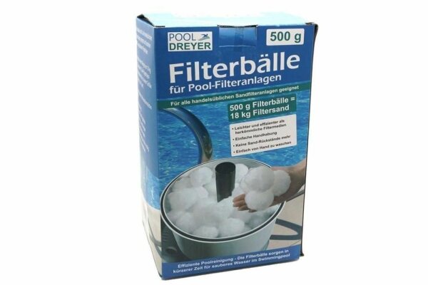 Filterbälle für Filteranlagen Ø4-5cm 500g in Box