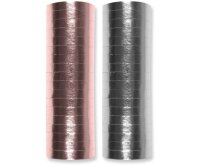 Luftschlangen 18er Röllchen roségold und...