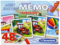 Mein erstes Memo, Fahrzeuge, 48 Karten, Clementoni 96315-8