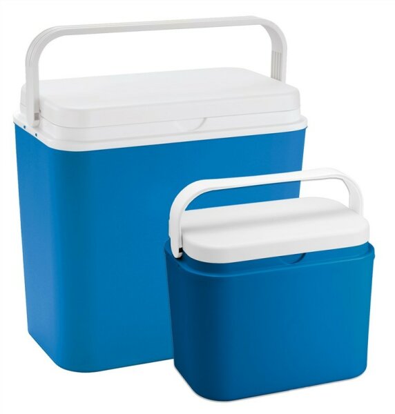 Kühlbox 24 Liter blau/weiß 39x24x39cm